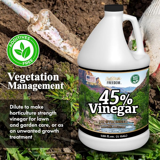 Nature's Freedom 45% Concentrated Vinegar, 1 Gallon - Image 7