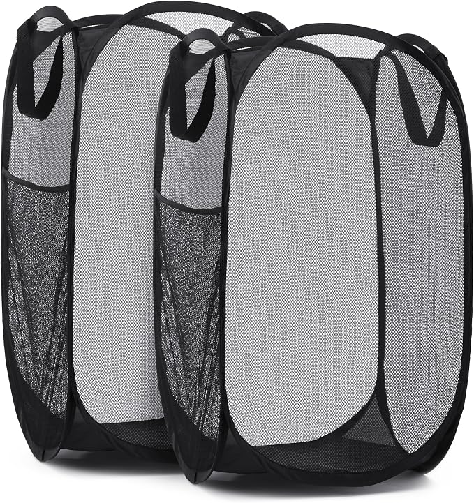 Handy Laundry Collapsible Mesh Pop Up Hamper by Handy+Laundry