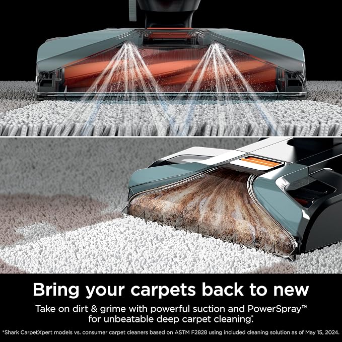 Shark CarpetXpert Upright Carpet, Area Rug & Upholstery Cleaner, Built-In Spot - Image 3