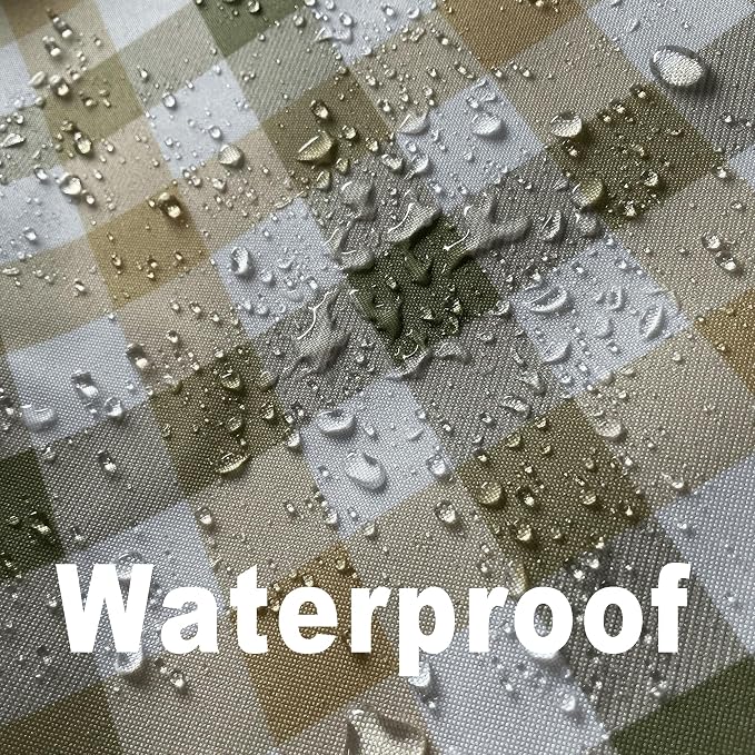 Classic Gingham Buffalo Tablecloth Fabric - Image 3