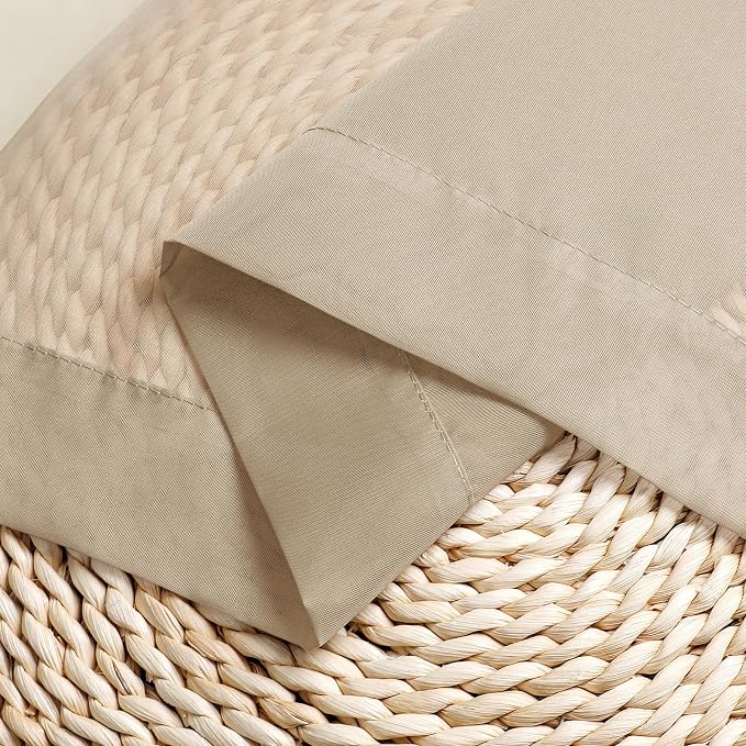 Chyhomenyc Sheer Taupe Valances - Image 4