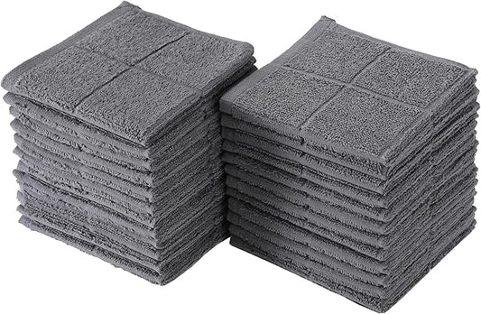Glynniss Kitchen Dish Cloths Highly Absorbent Dish Rags 100% Cotton Wash Cloths by Glynniss