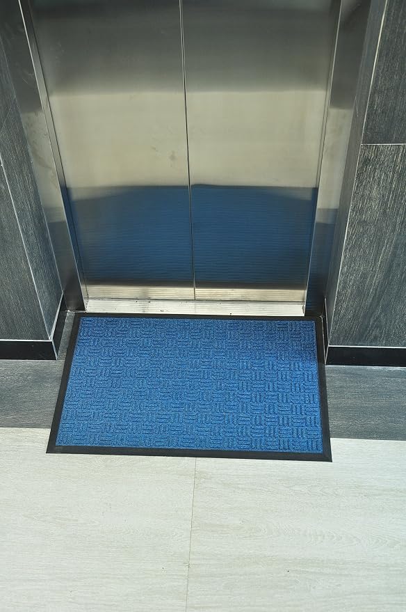 Kempf Water Retainer Entrance Mat, Indoor Outdoor Rubber Rug, Moisture Trapping - Image 3