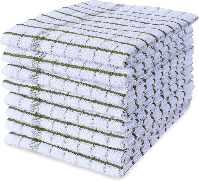 AMOUR INFINI Kitchen Dish Cloths Set of 8 - Image 2