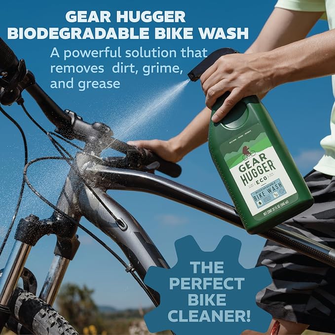 Gear Hugger Bike Wash Spray – Eco-Friendly Cleaner Spray, Wash Soap - Image 2