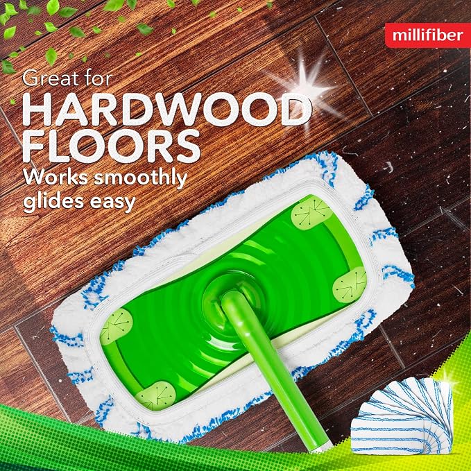 Microfiber Reusable Mop Pads Compatible - Image 5