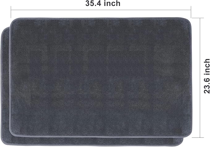 JOYMOOP Microfiber Towels for Cars, 2 Pack 35.4" x 23.6" Car Drying Towel - Image 2