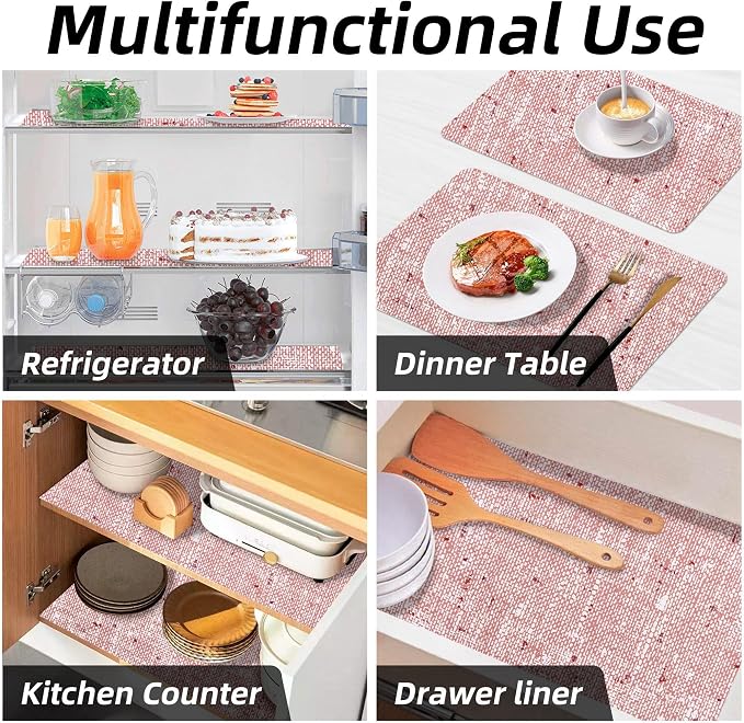 18 x 96 Inch Shelf Liner for Kitchen Cabinets Non Adhesive Kitchen Drawer Liner - Image 7