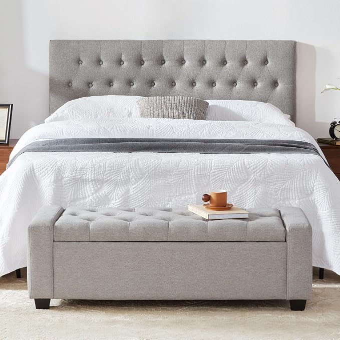 48" Ottoman with Storage, Large Storage Ottoman Bench
