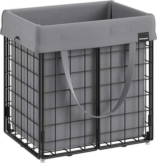 SONGMICS Laundry Hamper, 11 Gal. Laundry Basket, Collapsible Clothes Hamper by SONGMICSbySONGMICSHOME
