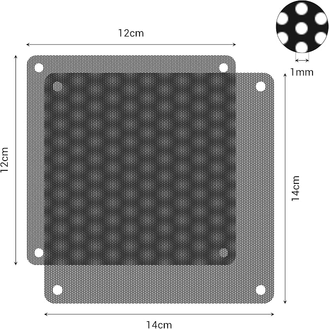 140mm Fan Dust Filter PC - Image 5