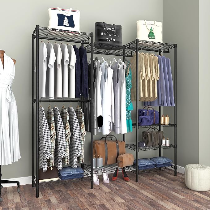 Heavy Duty Garment Rack, Freestanding Clothing Rack - Image 4