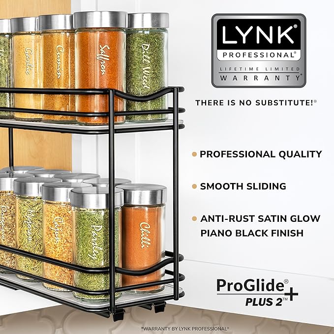 LYNK PROFESSIONAL® Pull Out Spice Rack Organizer - Image 2