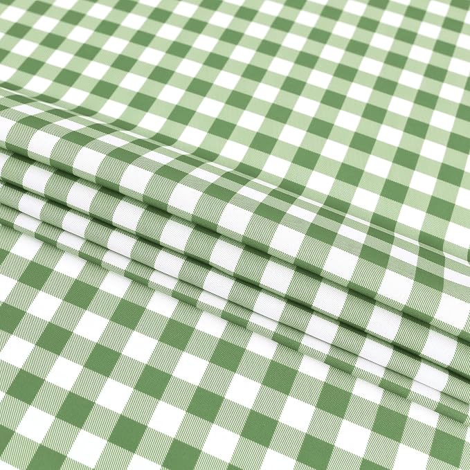 Classic Gingham Tablecloth Fabric - Image 8