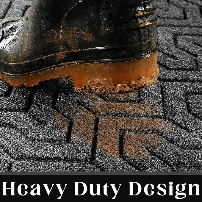 Yimobra 72x24 Indoor Outdoor Runner Rug, Heavy-Duty Waterproof Entrance Mat - Image 3