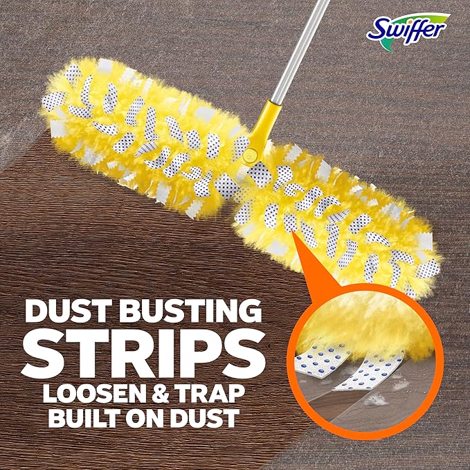 Swiffer Duster Kit with 6 ft Super Extendable Handle, Heavy Duty Starter Kit - Image 6