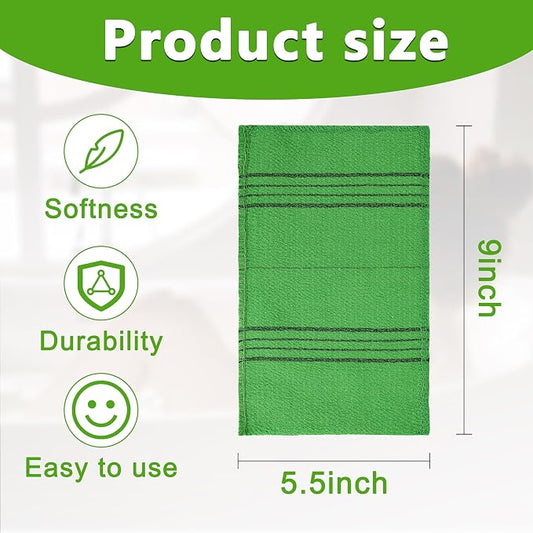 15 Pcs Korean Exfoliating Mitt, 9*5.5 in Gentle Exfoliating Korean Scrub Mitt - Image 2