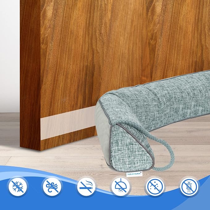 NABOWAN 32" Weighted Under Door Draft Stopper -Triangular Door Draft Blocker - Image 5