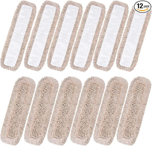 Matthew Cleaning 36'' Cotton Dust Mop Refill Washable Thick Tufted Replacement by MATTHEWCLEANINGPRODUCTS