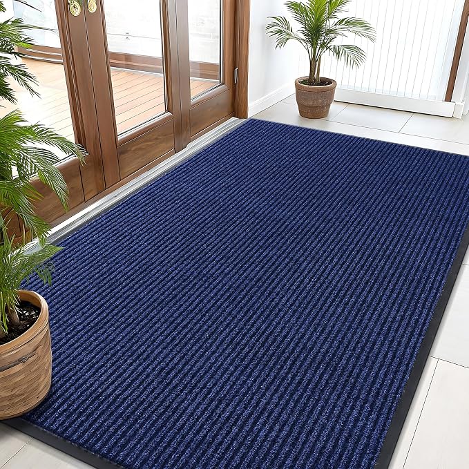 OLANLY Front Door Mat Indoor Outdoor Entrance, Waterproof Heavy Duty Doormat by OLANLY