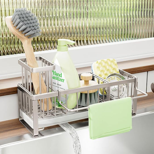 SWTYMIKI Sponge Holder for Kitchen Sink by SwtyMiki-TidyHomeSweetLife