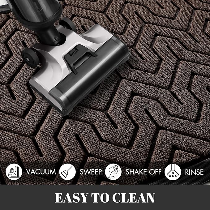Yimobra Extra Large Door Mat Outside Entrance 60x32, Waterproof Heavy Duty - Image 5