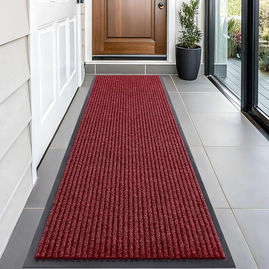 OLANLY Front Door Mat Indoor Outdoor Entrance, Waterproof Heavy Duty Doormat by OLANLY