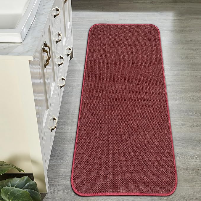 Bath Mat, Ultra Thin Bathroom Runner Rugs, Large Bath Mats by BosapDirect