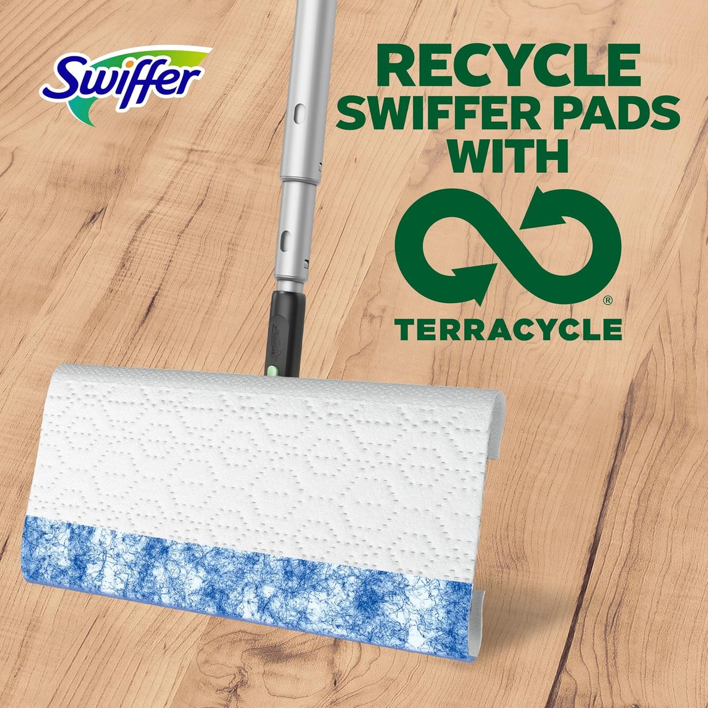 Swiffer Heavy Duty Mop Wet Multi-Surface Cloth Refills for Floor Mopping and Cleaning, Pet with Febreze Odor Defense, 20 count
