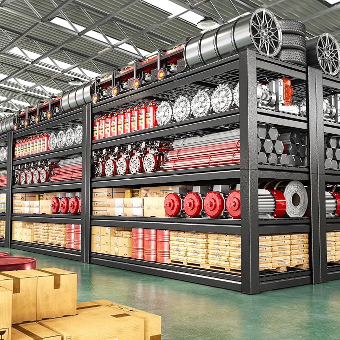60.1" W Garage Shelving 3125LBS Metal Shelving Extra Wide Storage Shelves - Image 5