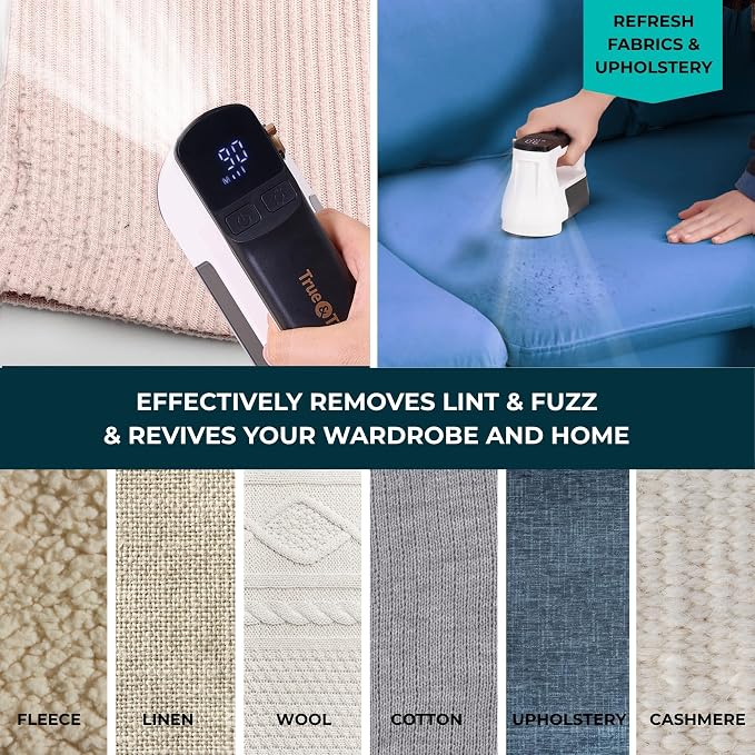 True & Tidy XL Rechargeable Fabric Shaver - Image 5