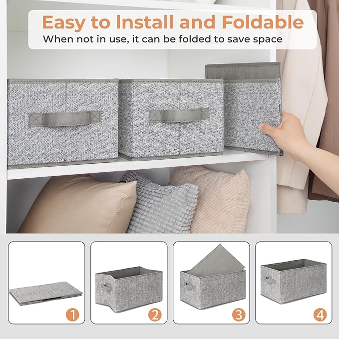 GRANNY SAYS Closet Storage Bins, Storage Baskets - Image 5