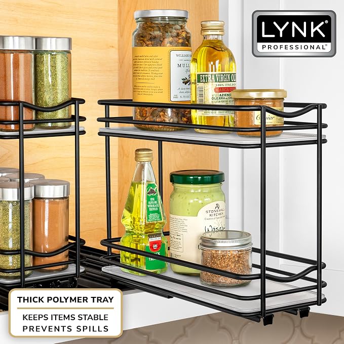 LYNK PROFESSIONAL® Pull Out Spice Rack Organizer - Image 3
