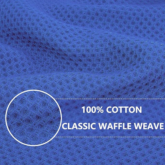 Homaxy 100% Cotton Waffle Weave Kitchen Dish Cloths, Ultra Soft Absorbent Quick - Image 2