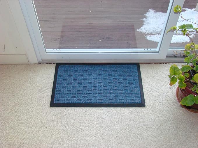 Kempf Water Retainer Entrance Mat, Indoor Outdoor Rubber Rug, Moisture Trapping - Image 2