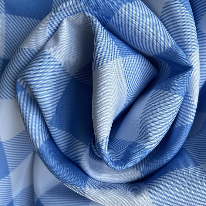 Classic Gingham Tablecloth Fabric - Image 7