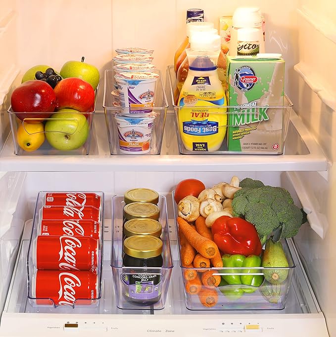 SimpleHouseware Refrigerator Storage Organizer Bins - Image 4