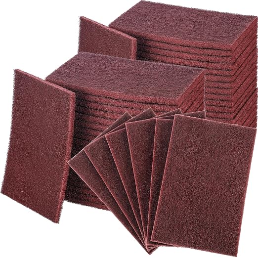 50 Pcs 7447 Fine General Purpose Scuff Pads 6 X 9 Inch Abrasive Hand Sanding - Image 8