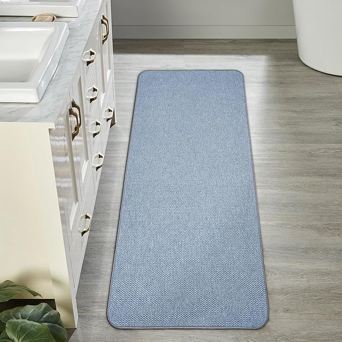 Bath Mat, Ultra Thin Bathroom Runner Rugs, Large Bath Mats - Image 6