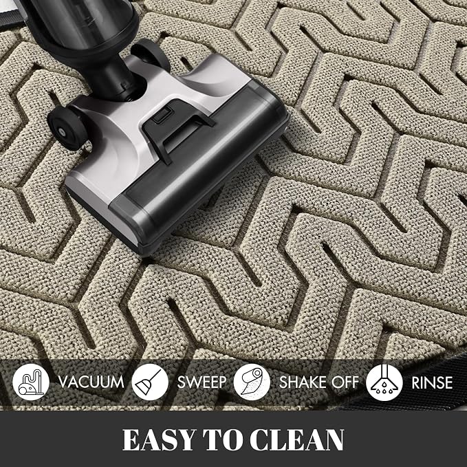 Yimobra Large Door Mat Outside Entrance 47x24, Waterproof Heavy Duty Outdoor - Image 5