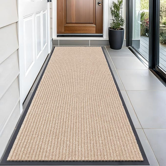 OLANLY Front Door Mat Indoor Outdoor Entrance, Waterproof Heavy Duty Doormat by OLANLY