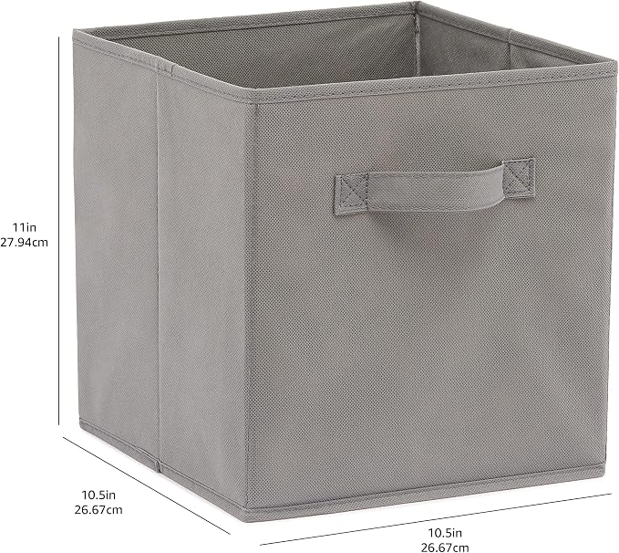 Amazon Basics Collapsible Fabric Storage Cubes Organizer - Image 4