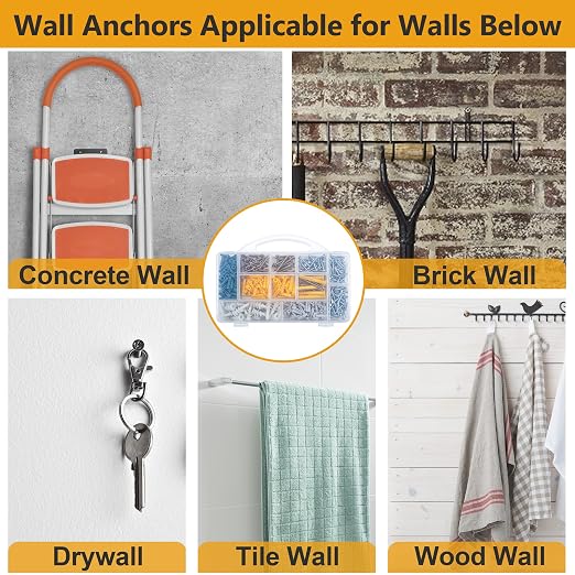 KURUI 510Pcs Wall Hanging Kit - Image 4