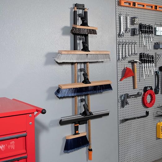 SWOPT Garage Kit — Includes 48” and 60” Wooden Handles, Smooth Surface Push - Image 3