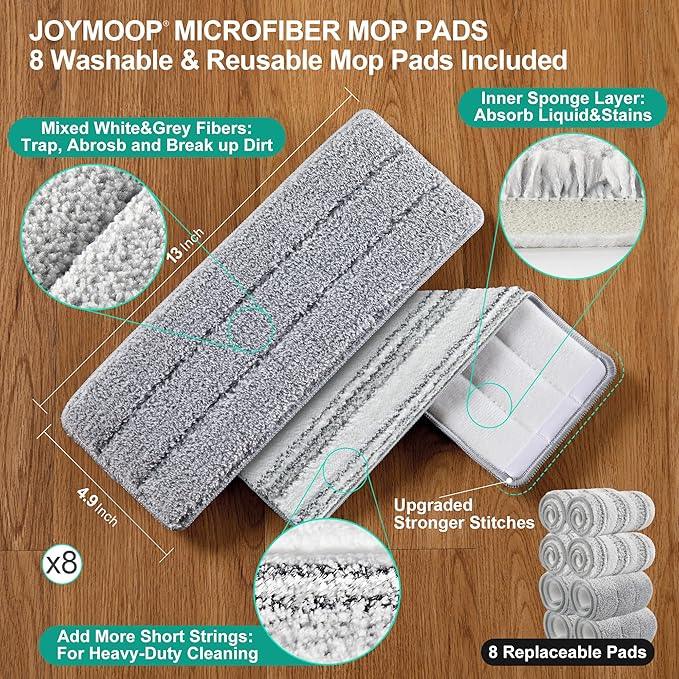 JOYMOOP Mop and Bucket with Wringer Set - Image 6