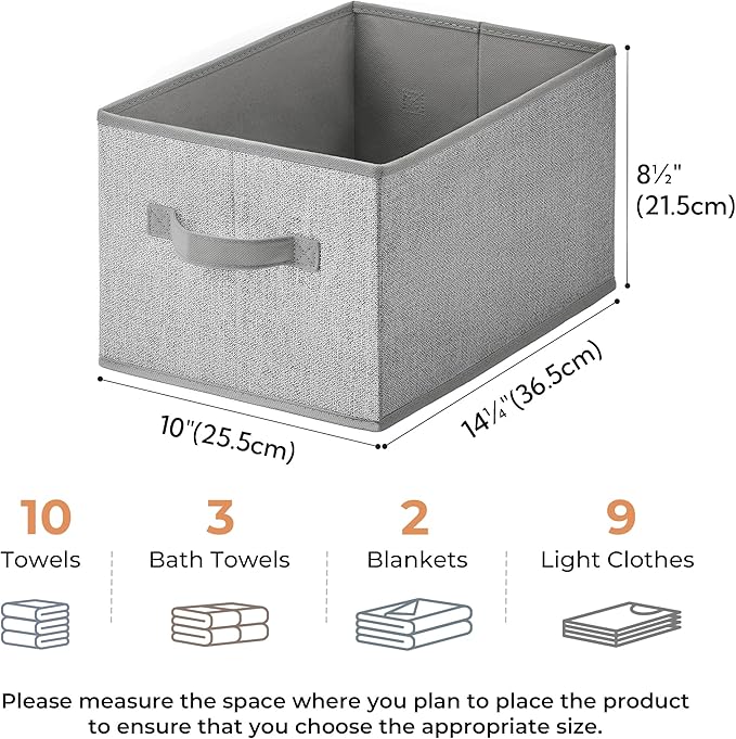 GRANNY SAYS Storage Baskets for Shelves, Fabric Storage Bins - Image 6