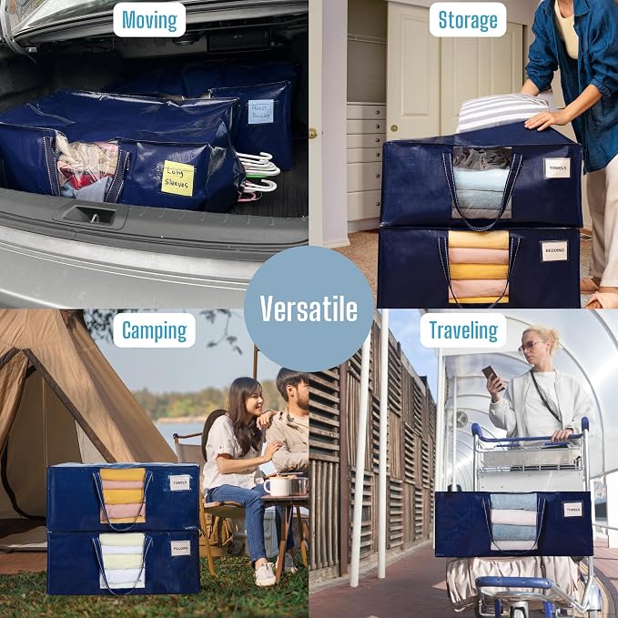 VENO 10 Pack Moving Bags Extra Large Storage Bags - Image 6