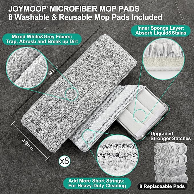 JOYMOOP Mop and Bucket with Wringer Set - Image 6
