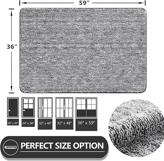 REFETONE Doormat, Dark Grey - Image 2