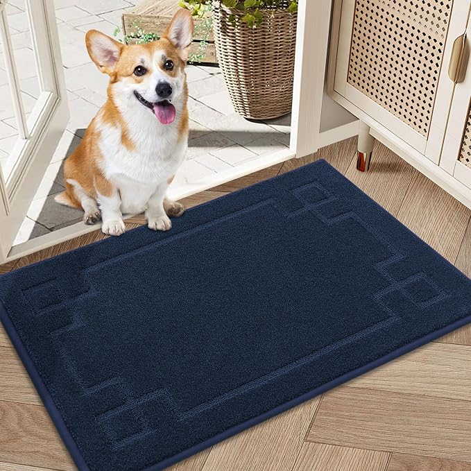 BEQHAUSE Door Mat 20" x 32", Non-Slip Door Mats Indoor Entryway Rugs Washable by BEQHAUSE
